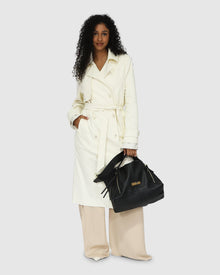 Women | Empirical Trench Coat | Cream