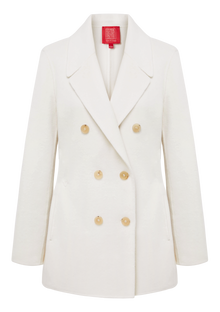 double-breasted blazer-style coat | Off-White