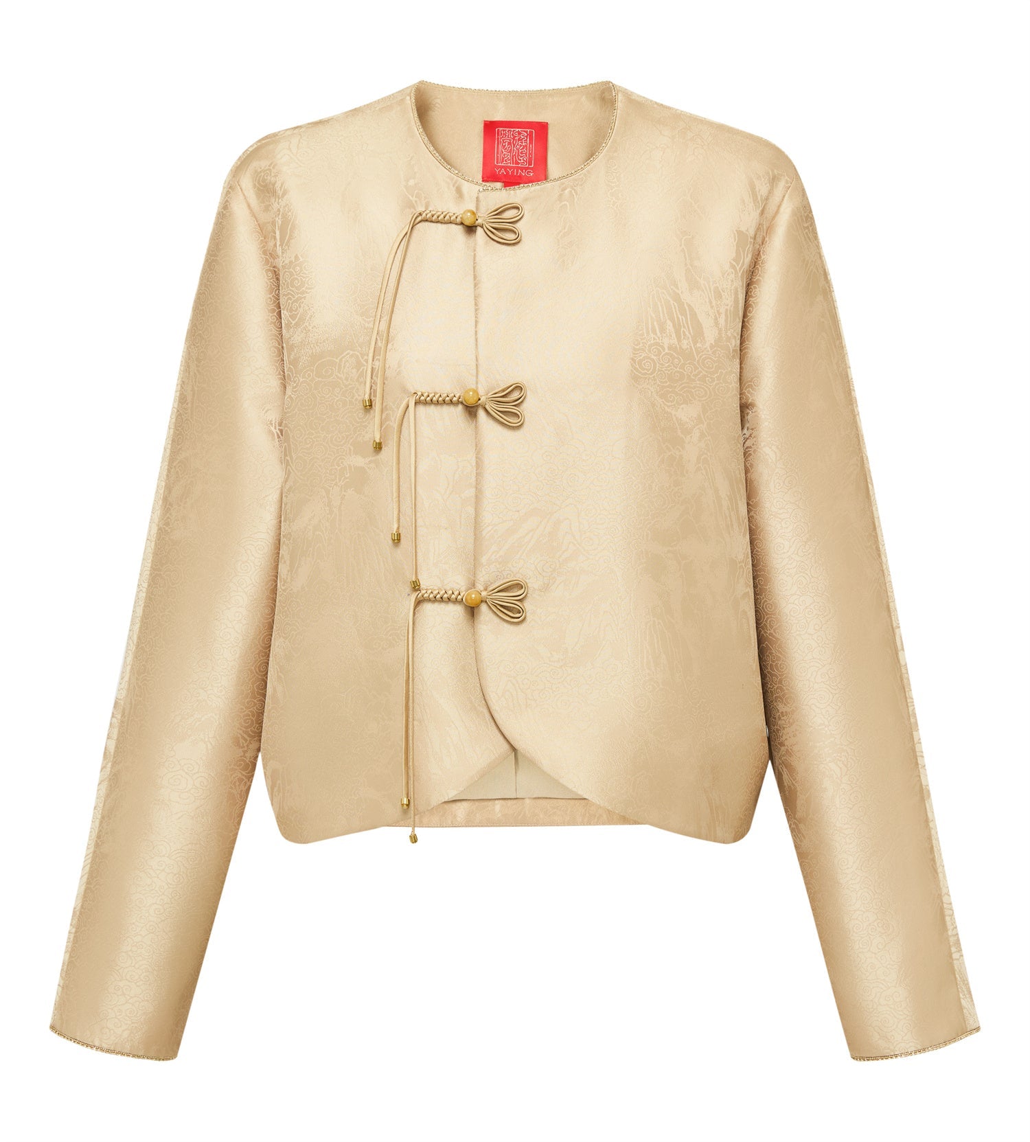 Elegant Chinese-style Jacket | Khaki
