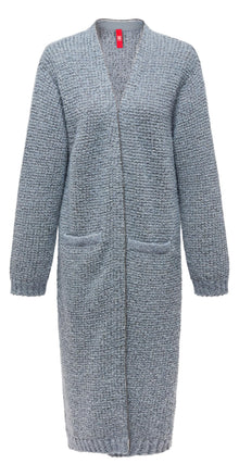 Textured Midi Dress | Grey
