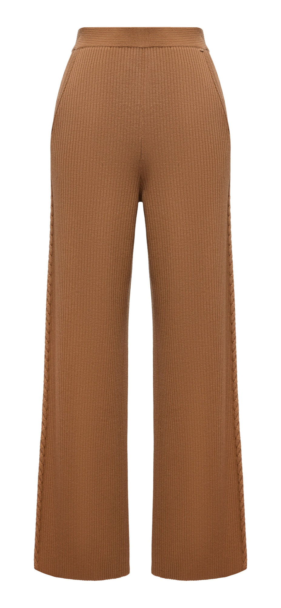 Pleated Trousers | Brown