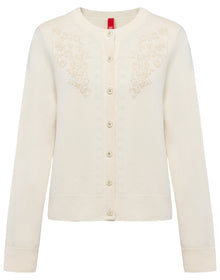 Wool Cashmere Cardigan | Beige