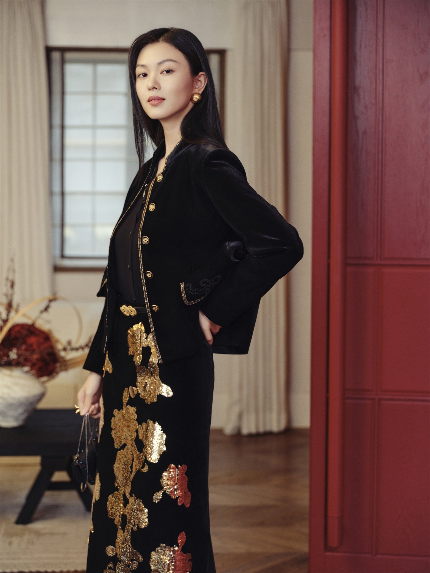 National Style Chinese Jacket | Black