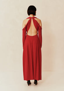 Envelope Flume Maxi Dress | Ember