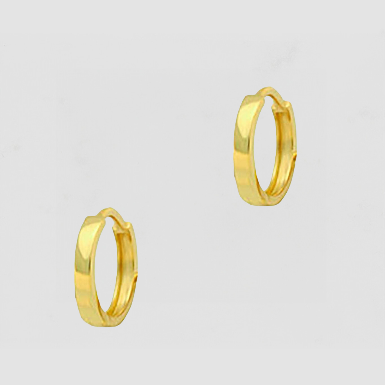 The Essential Huggie Hoops | Gold Vermeil