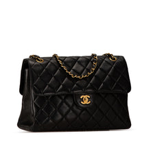 Chanel | Pre-Owned Jumbo Lambskin Double Sided Flap | Black