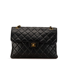 Chanel | Pre-Owned Jumbo Lambskin Double Sided Flap | Black