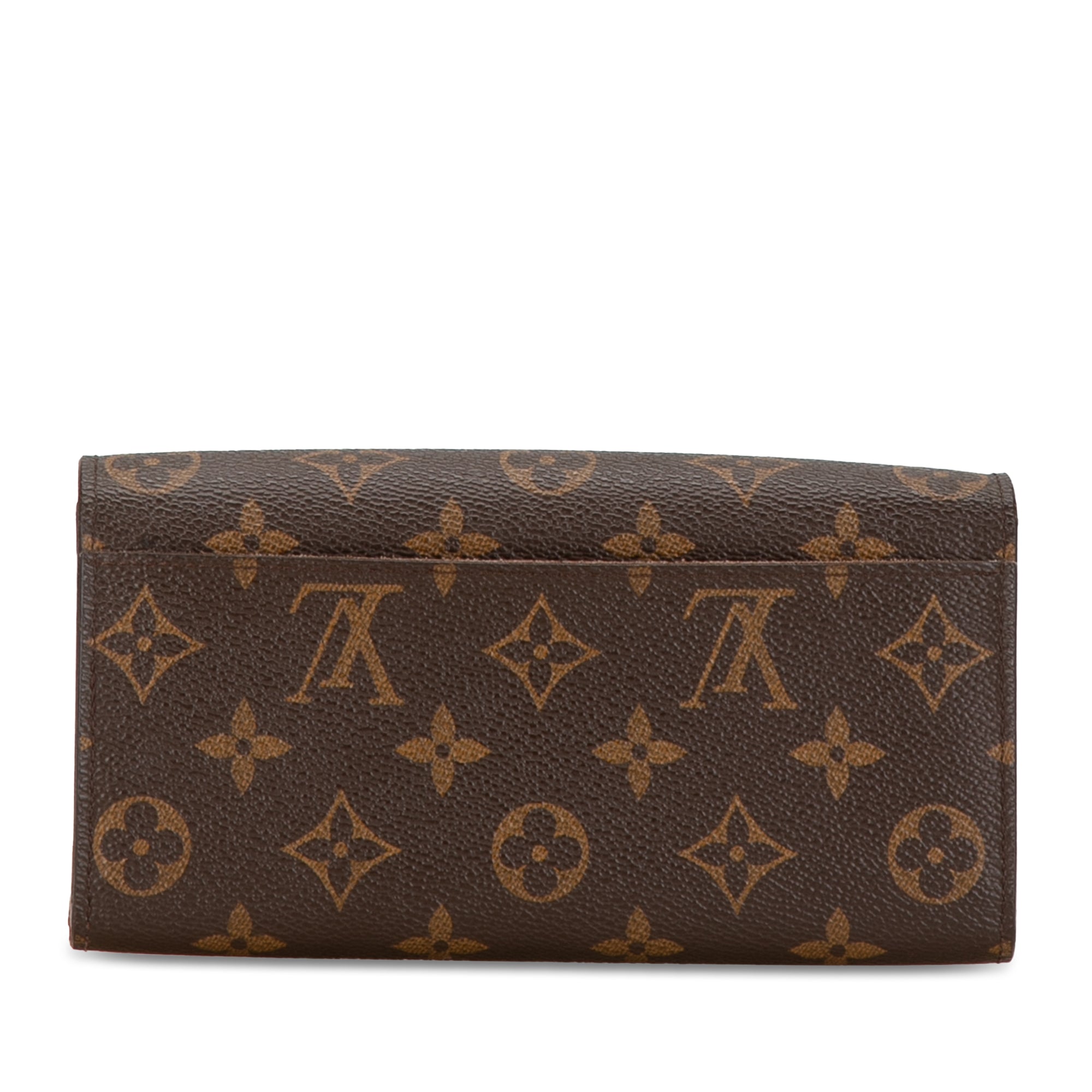 Louis Vuitton Pre-Owned Monogram Portefeuille Sarah Wallet | Women | Brown