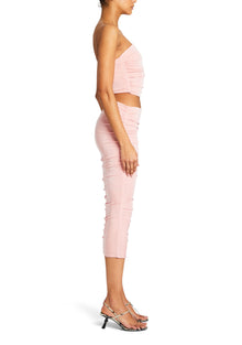 Womens | Julia Midi Skirt | Powder Pink