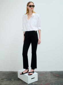 Petra Poplin Shirt | White