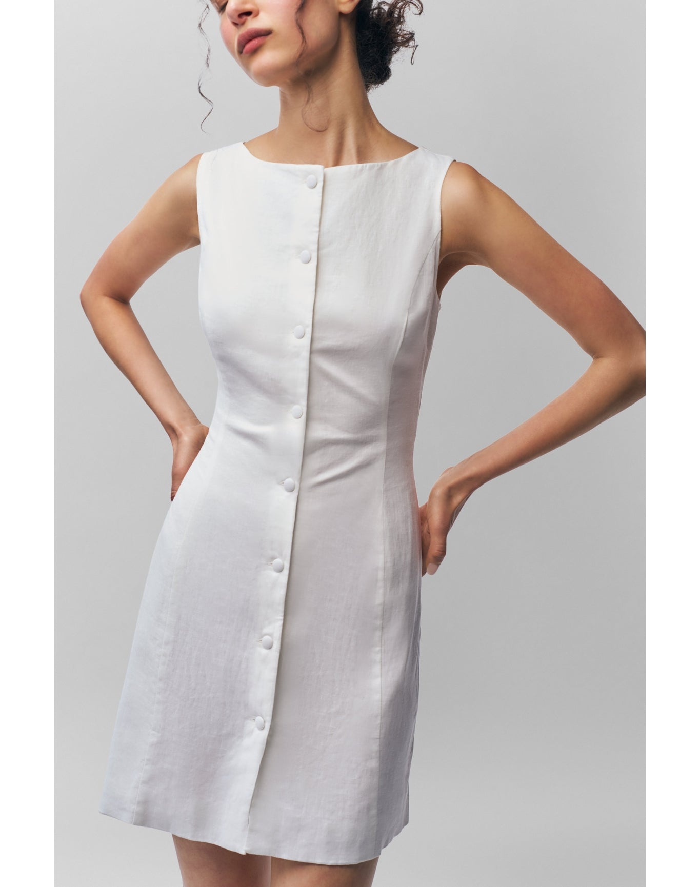 Elada Dress | White