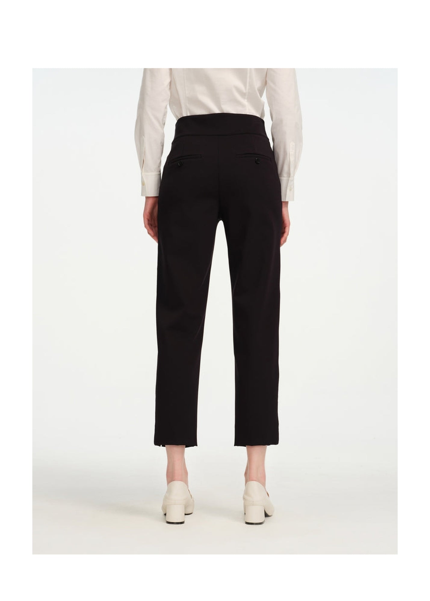 Elastic Casual Pants | Black