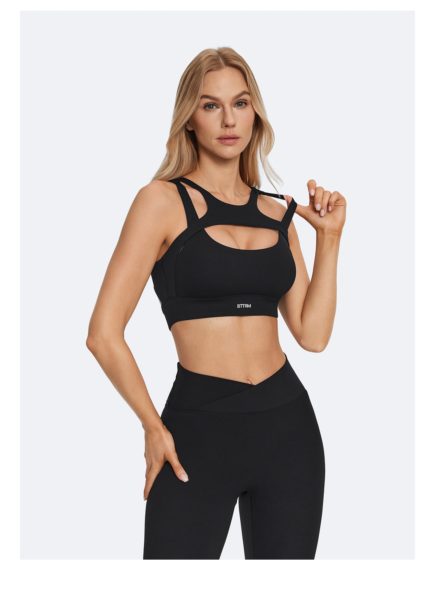 Elegance Cutout Top | Black