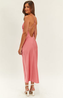Elery Midi Dress | Pink