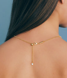 Emeline Flower Necklace in Lavender - Loren Hope