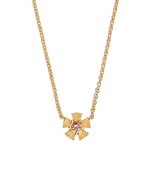 Emeline Flower Necklace in Yellow - Loren Hope
