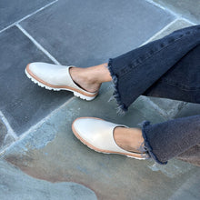 Womens | Emilee Lug Mule | Linen Suede