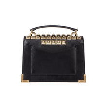 Emily Small Bag In Leather With Spikes | Women | Black