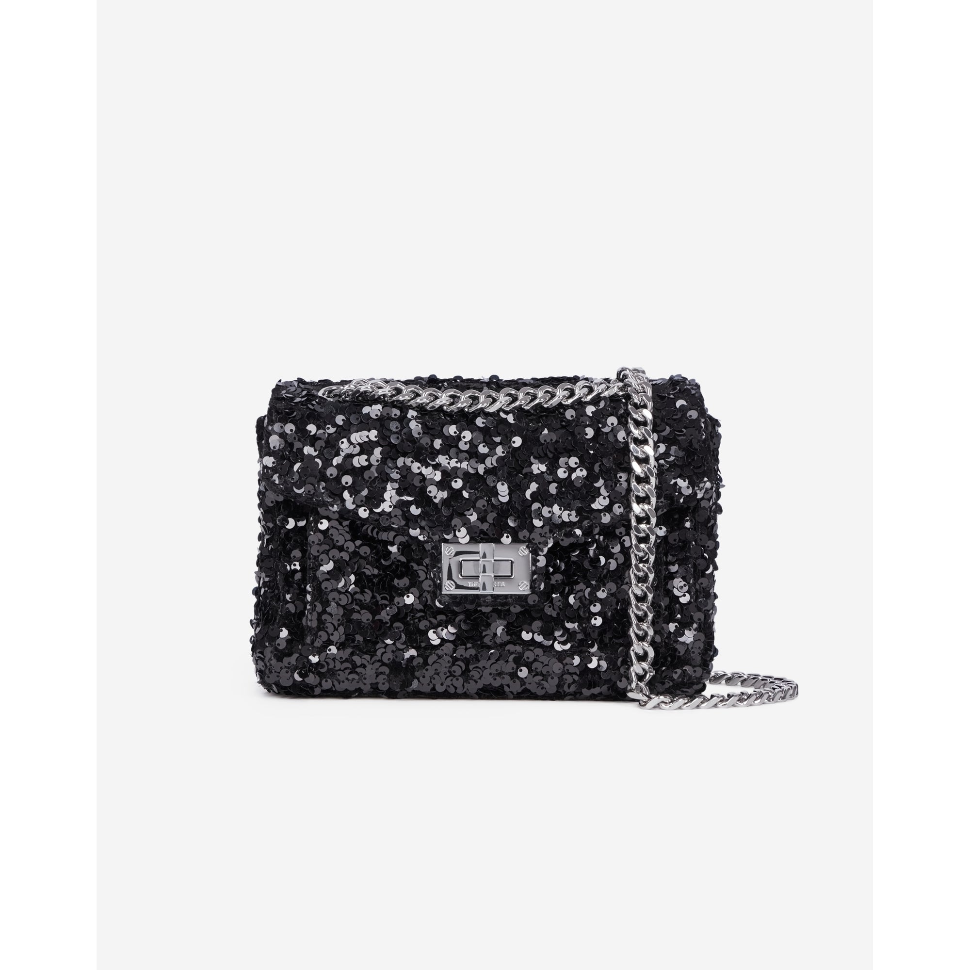 Emily Soft Bag With Sequins | Women | Black