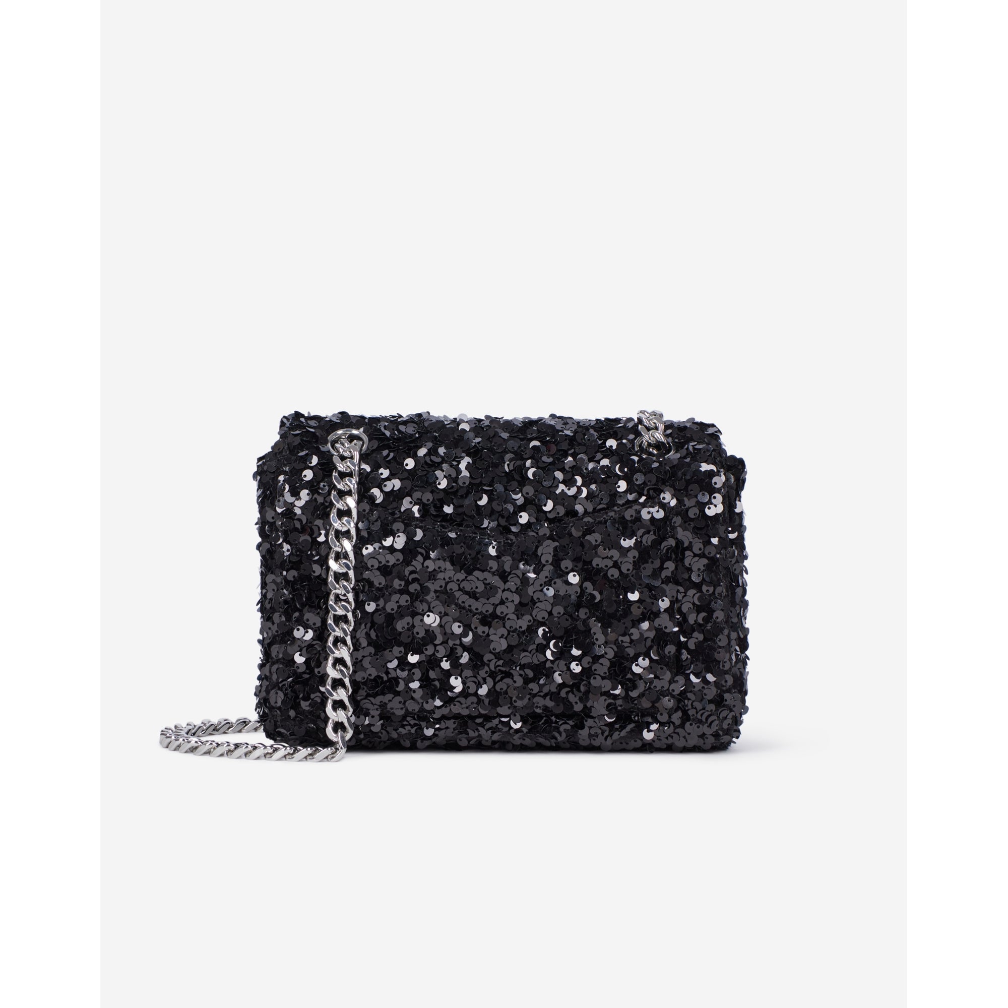 Emily Soft Bag With Sequins | Women | Black