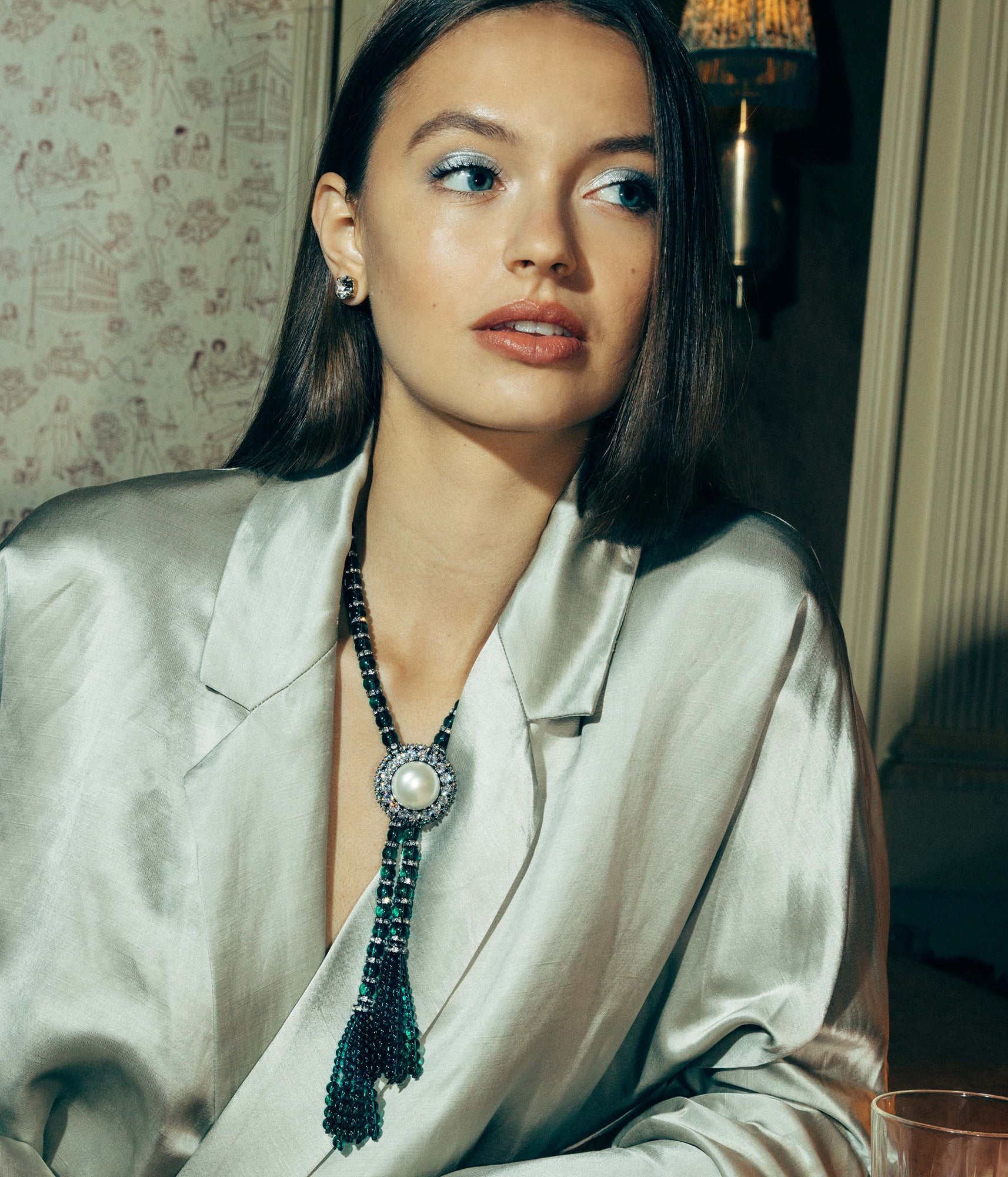 Evelina Lariat Necklace - Loren Hope