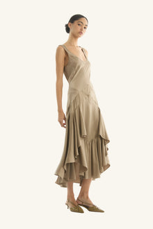 Evelyn Dress | Taupe