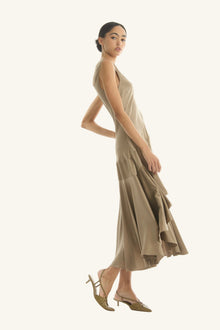 Evelyn Dress | Taupe