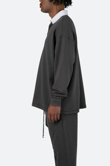 Every Day Rugby L x S Shirt | Charcoal Grey