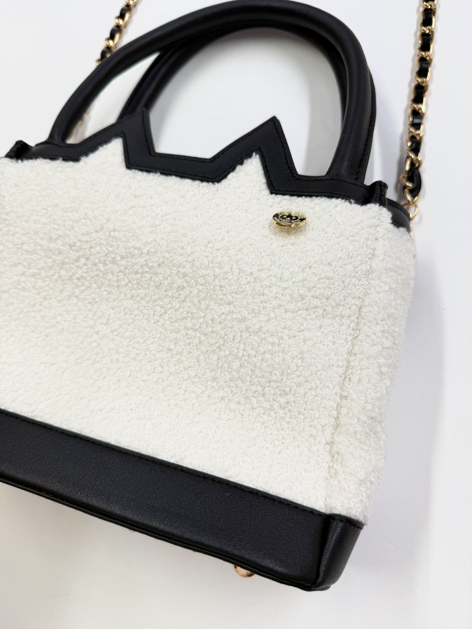 Girl | The Kat Handbag | White x Black