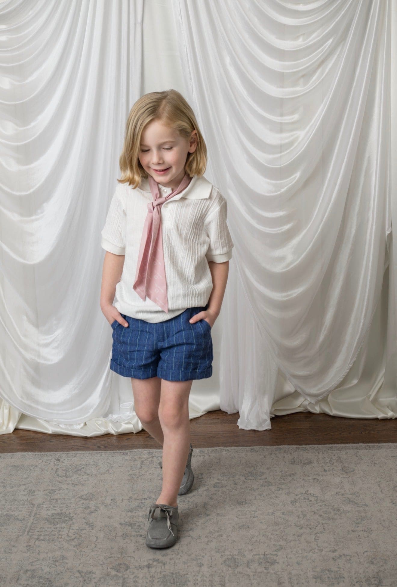 Boy | Alex Short Sleeve Polo Shirt | White