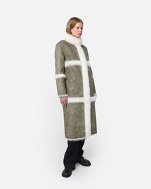 Women | Tilly Coat | Sage & Blanc