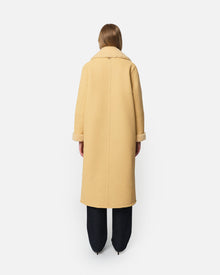 Women | Simone Overcoat | Custard