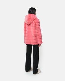 Women | Goldy Coat | Geranium