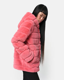 Women | Goldy Coat | Geranium