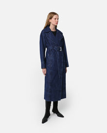 Women | Tate Trench | Indigo