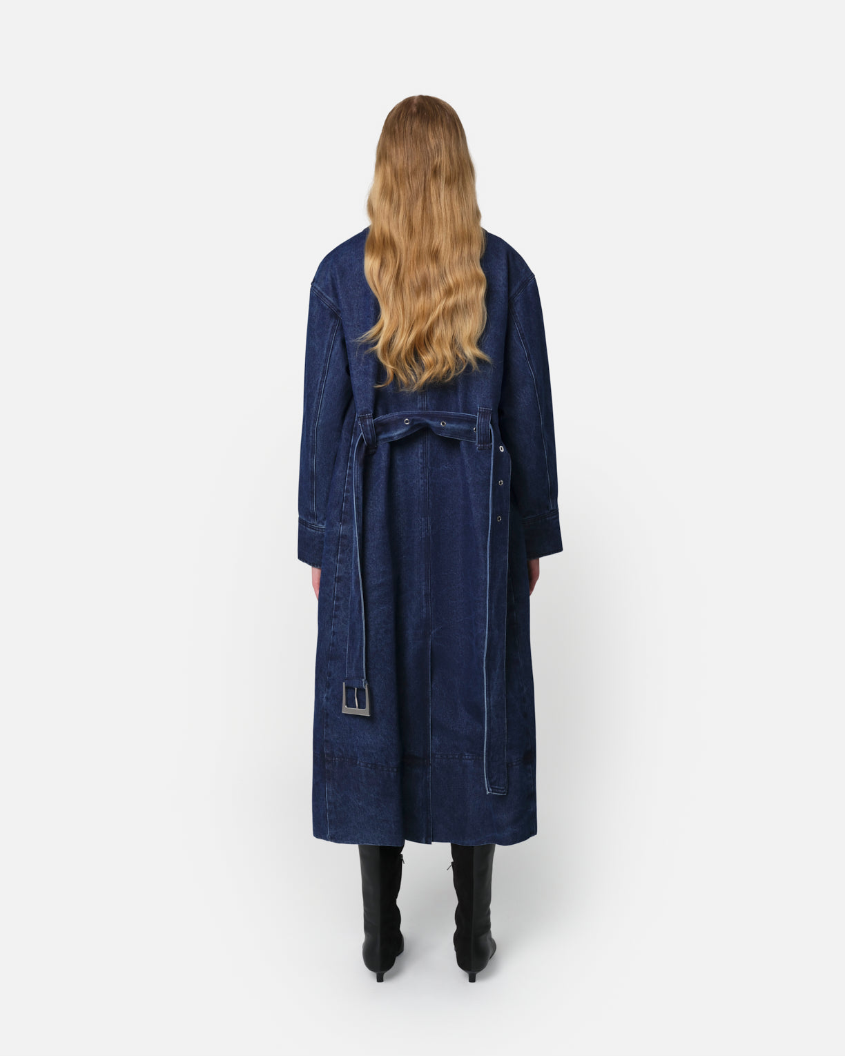 Women | Tate Trench | Indigo
