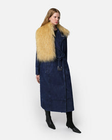 Women | Tate Trench | Indigo