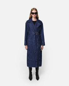 Women | Tate Trench | Indigo