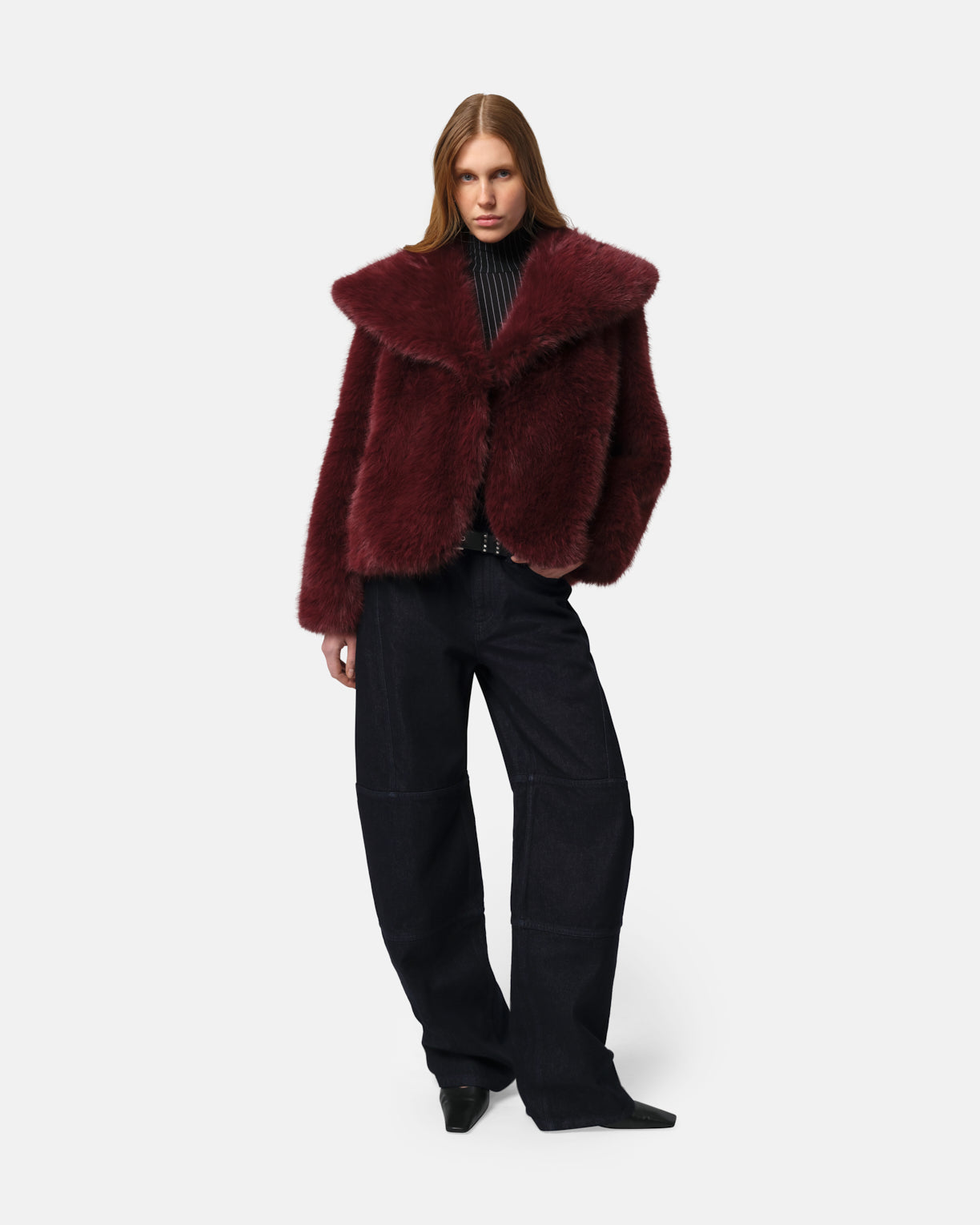 Women | Yara Coat | Merlot