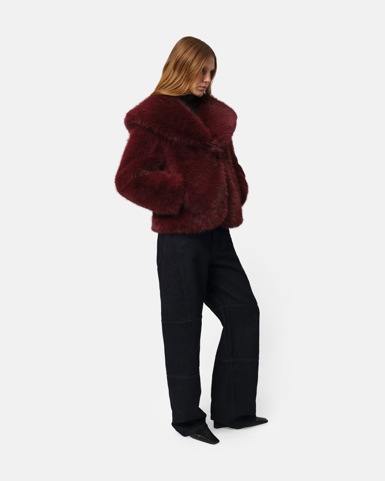 Women | Yara Coat | Merlot