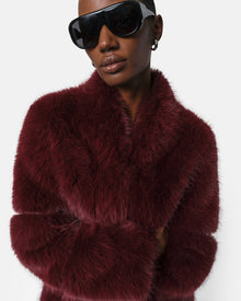 Women | Sylke Coat | Merlot