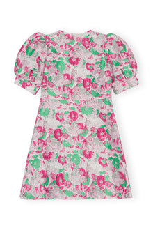 3D Jacquard Button Down Mini Dress | Sugar Plum