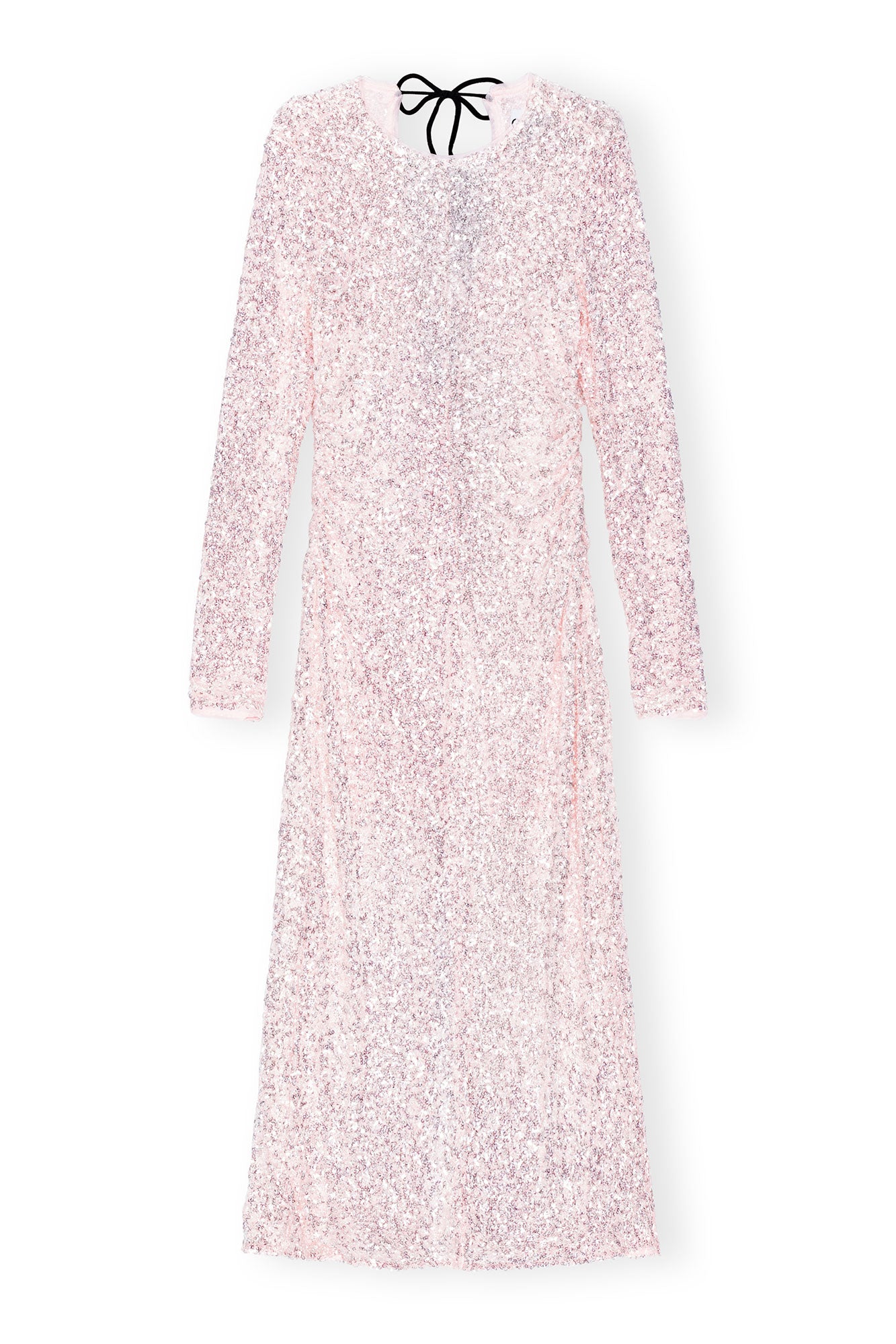 3D Sequins Maxi Dress | Mauve Chalk