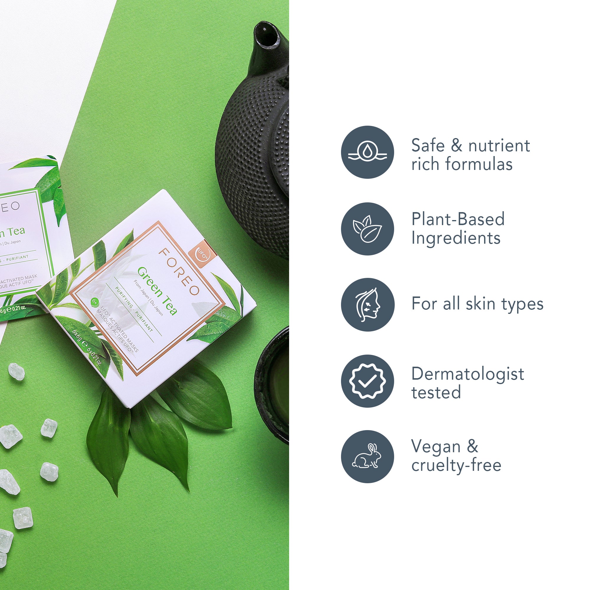 UFO Mask | Green Tea x 6