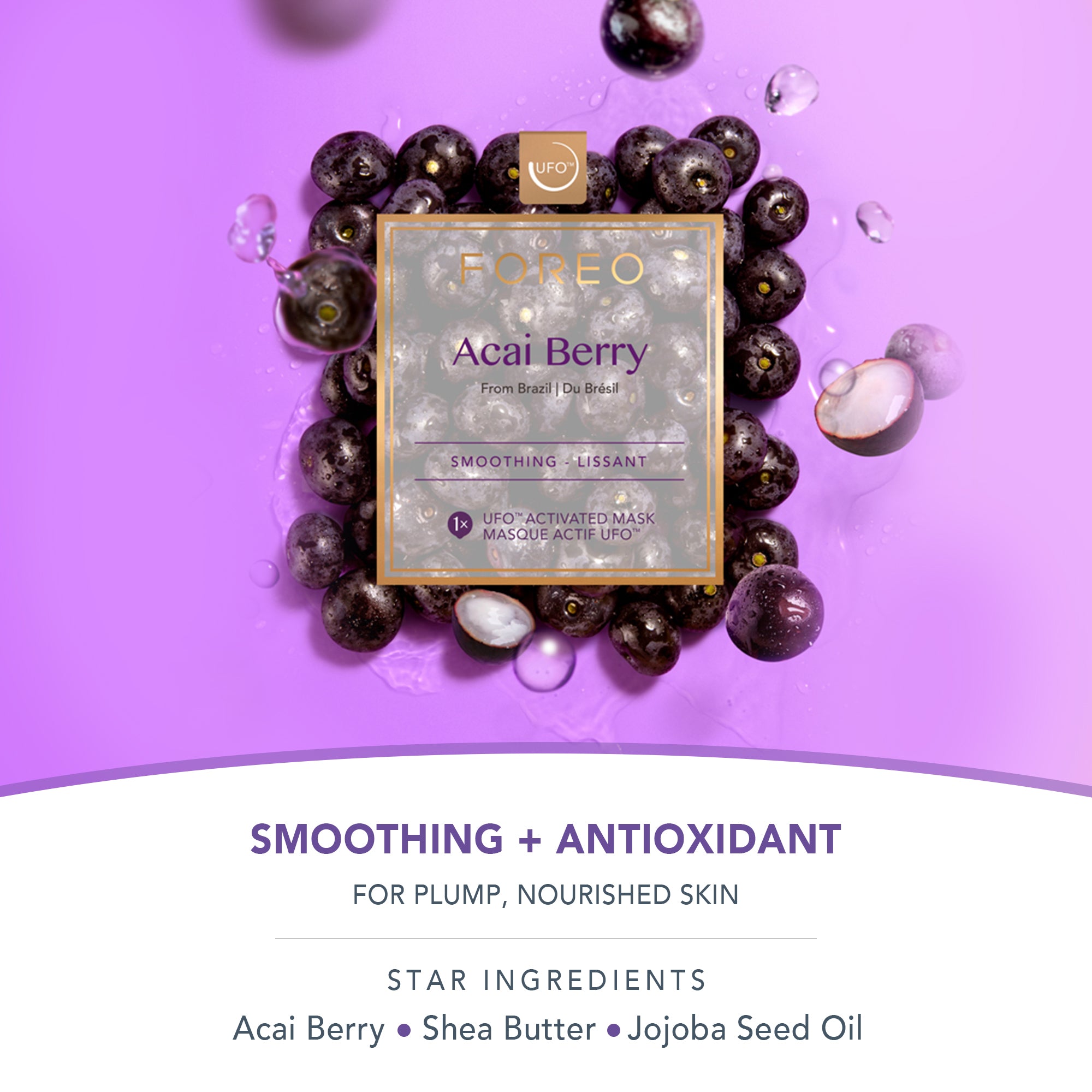 UFO Mask | Acai Berry x 6