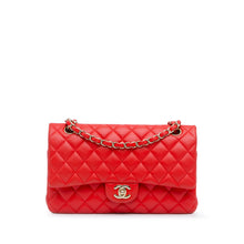 Chanel | Pre-Owned Medium Classic Lambskin Double Flap - II | Red
