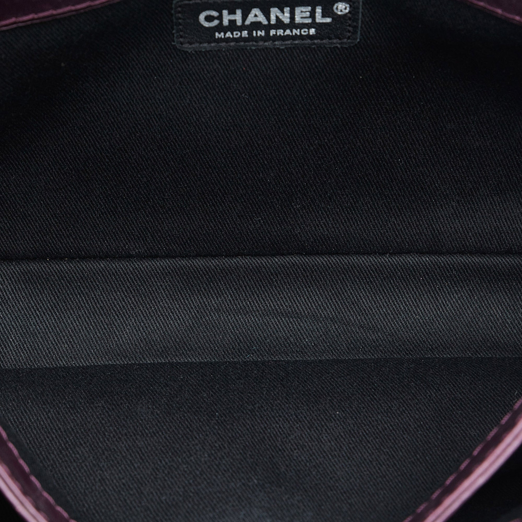 Chanel Pre-Owned Glazed Matelasse Portobello Flap Bag | Women | Purple