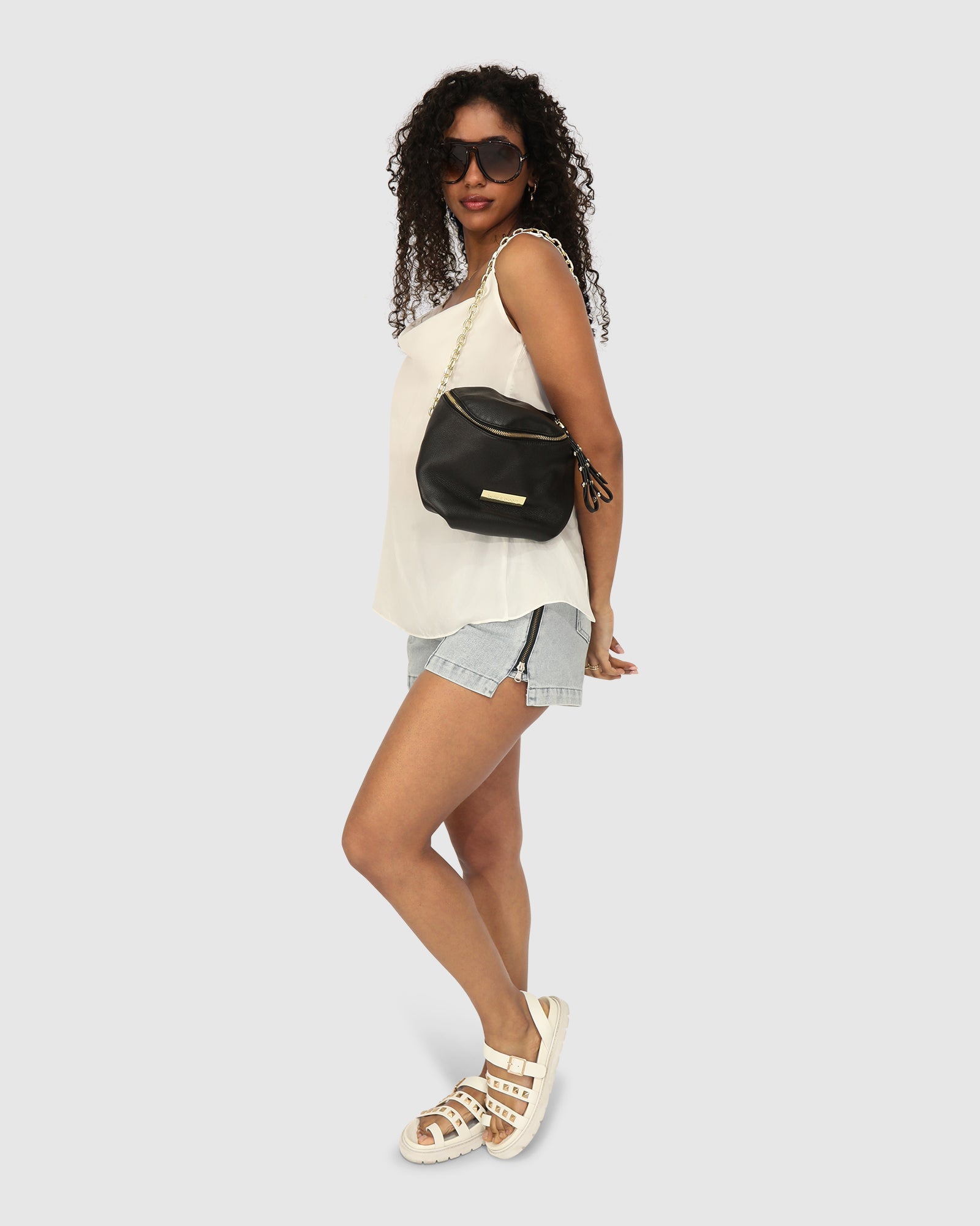 Women | First Class Reversible Tie Top | White