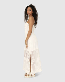 Women | Fever Dream Midi Dress | White