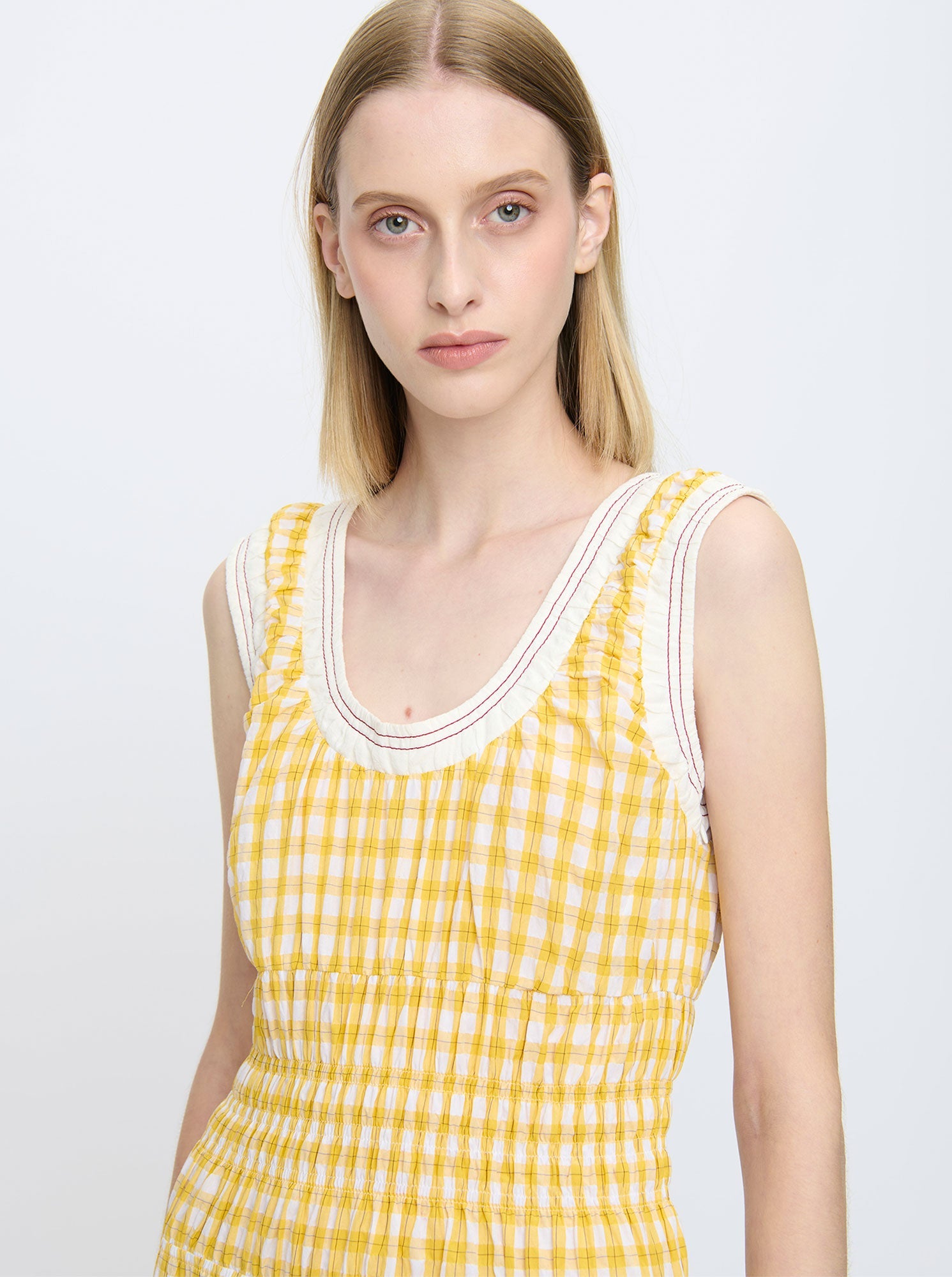 Federica Tank Dress | Yellow